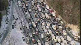 Snowpocalypse traffic